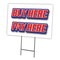 Signmission Buy Here Pay Here Yard Sign & Stake outdoor plastic coroplast window, C-2436 Buy Here Pay Here C-2436 Buy Here Pay Here - alternate 1